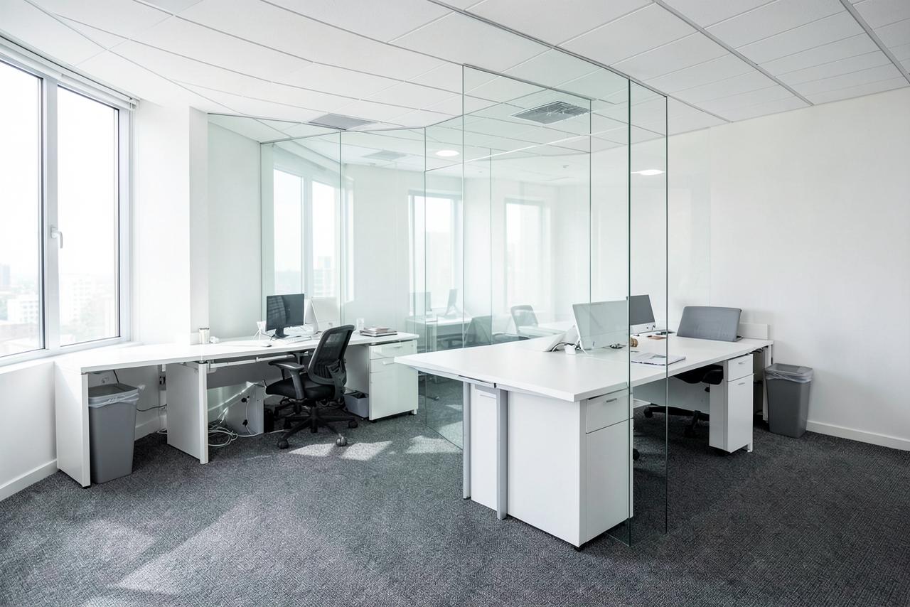 Büro – nach der Reinigung